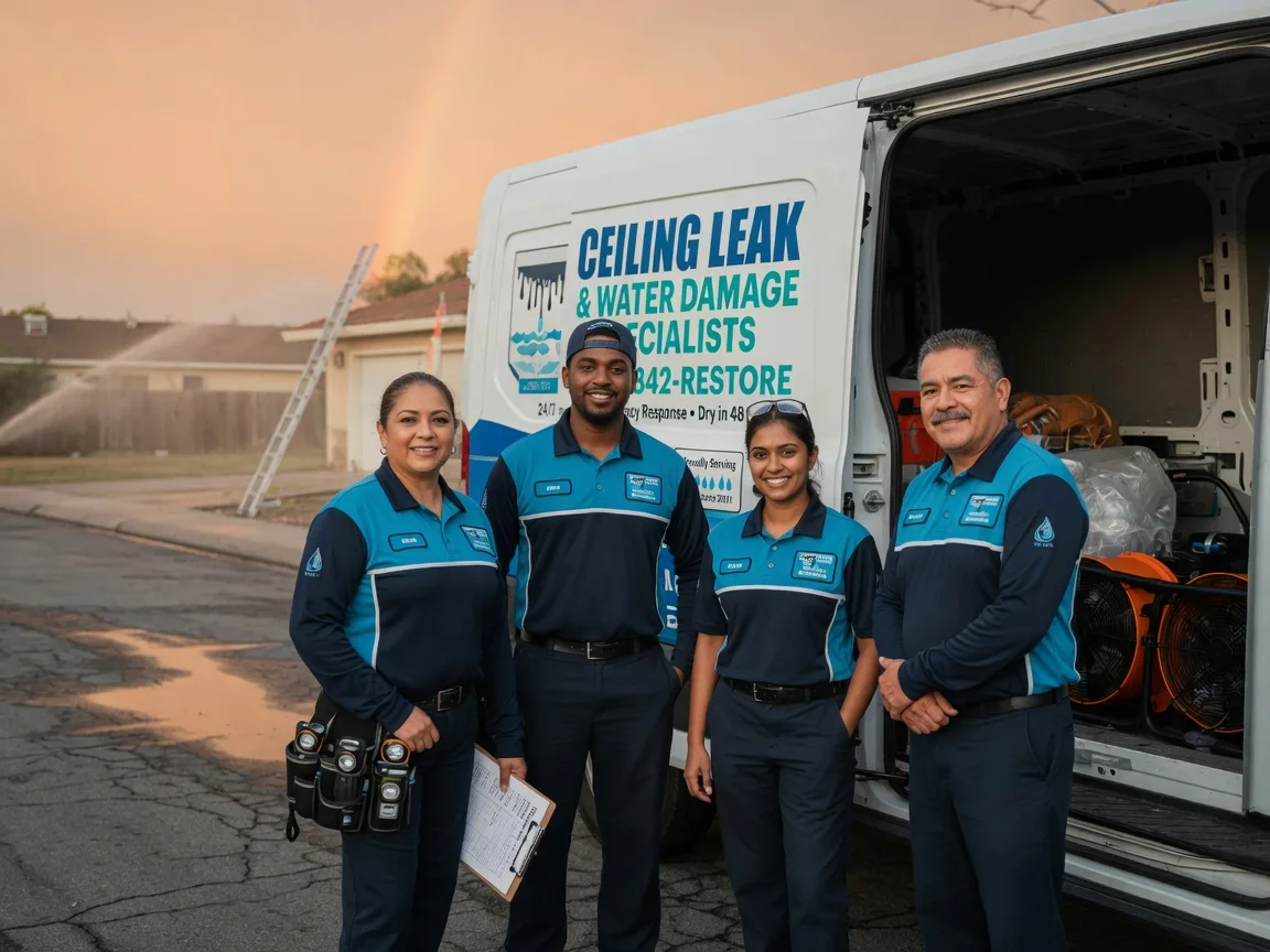 Ceiling Leak Cleanup company in Rochester, WA