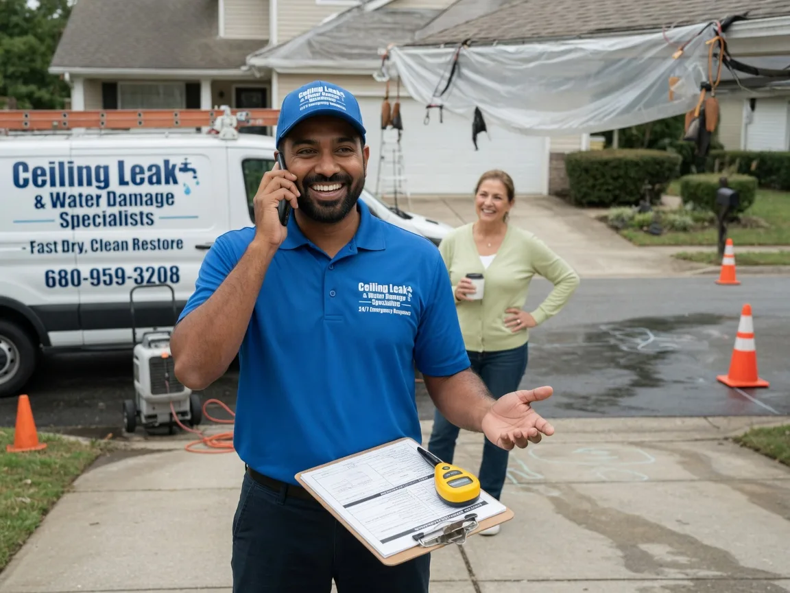 Ceiling Leak Cleanup Rochester, WA FAQs